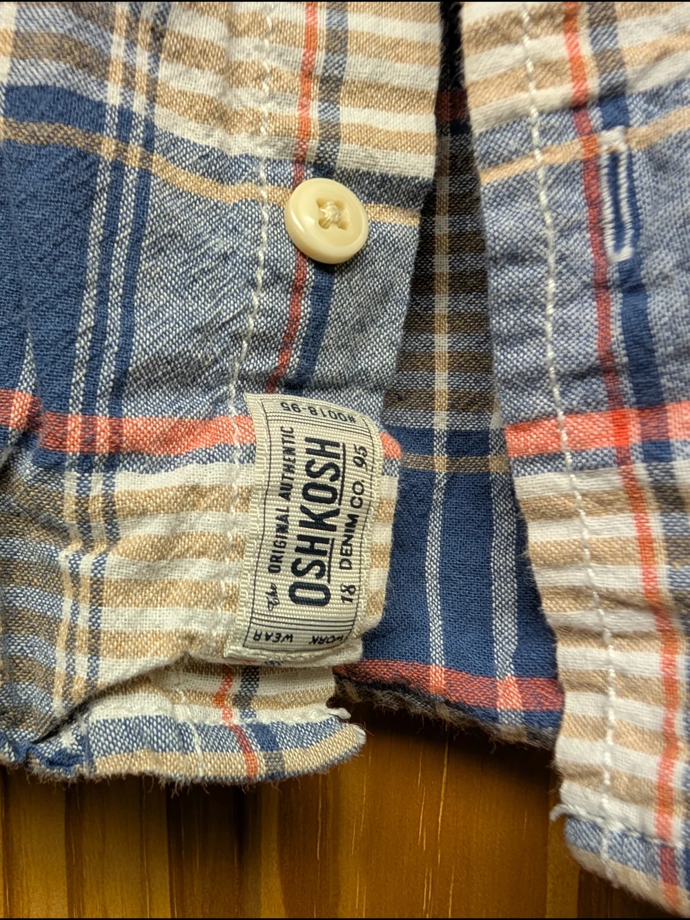 OshKosh Bgosh plaid oshkosh